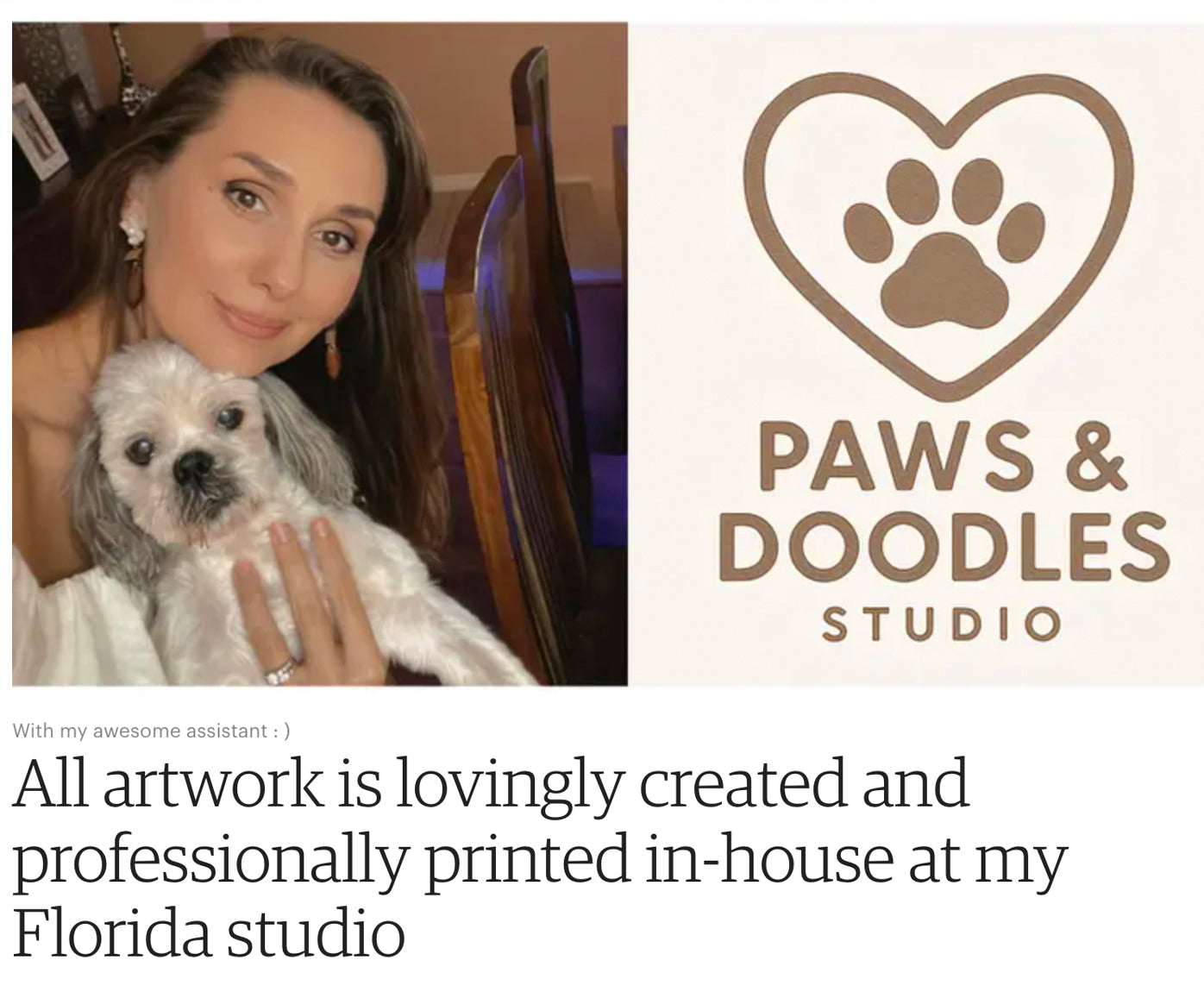 Pet wall art for pug lovers